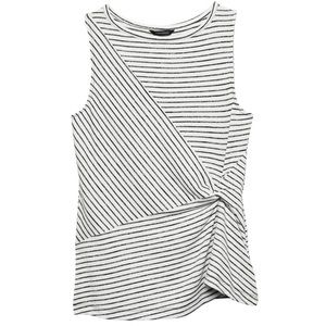 Banana Republic Luxespun Twist-Front Top - NWT